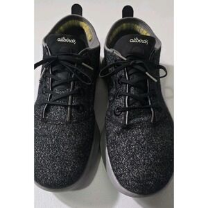 Allbirds Men's SLWR‎ Wool Runner Up  Shoes Size 12 Black Charcoal